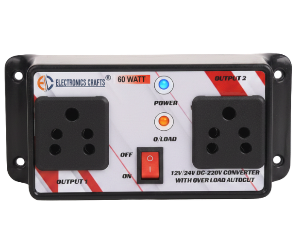 KK Converter – 12V/24V DC to 220V AC Converter